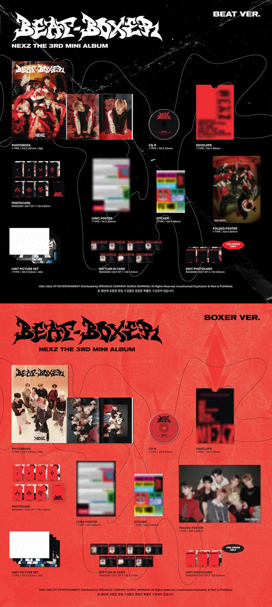 (PRE-ORDER) NEXZ - BEAT-BOXER. (Standard Ver.)