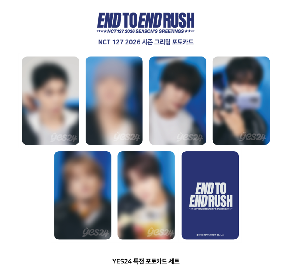 (PRE-ORDER) NCT 127 - END TO END RUSH - 2026 SEASON'S GREETINGS.