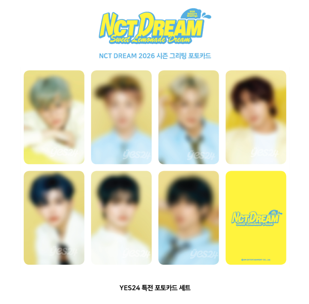 (PRE-ORDER) NCT DREAM - SWEET LEMONADE DREAM - 2026 SEASON'S GREETINGS.