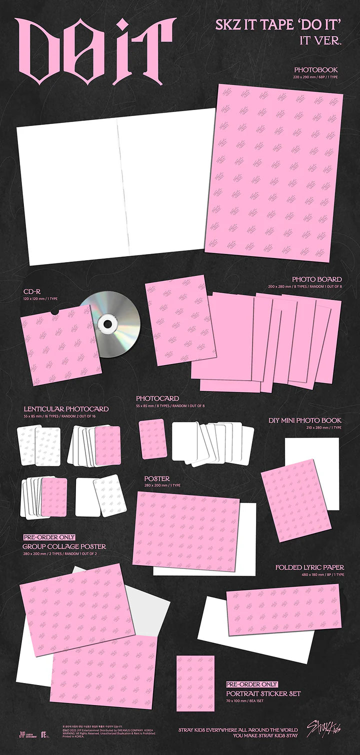 (PRE-ORDER) Stray Kids: DO IT (STANDARD VER.)