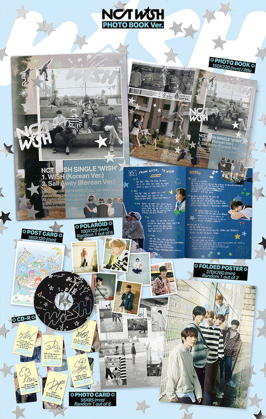 NCT WISH - Single Album WISH (Photobook Ver.)