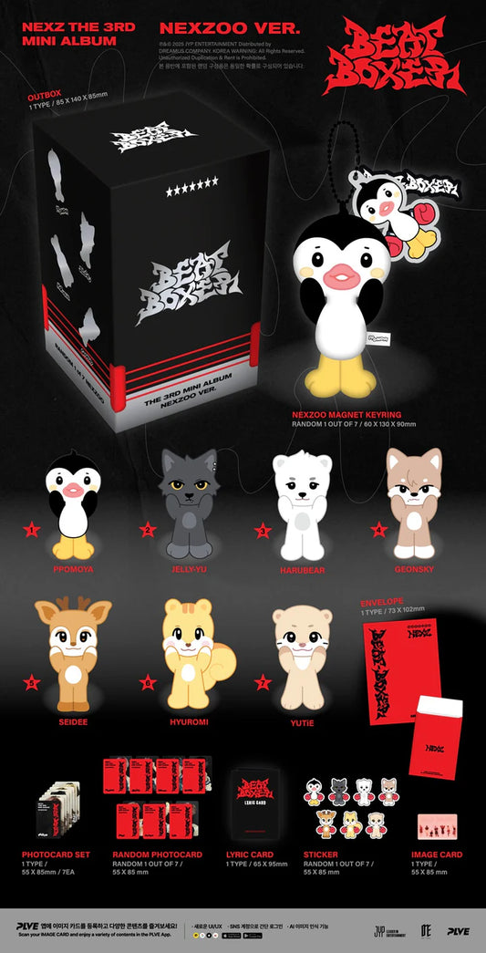 (PRE-ORDER) NEXZ - BEAT-BOXER. (NEXZOO VER.)