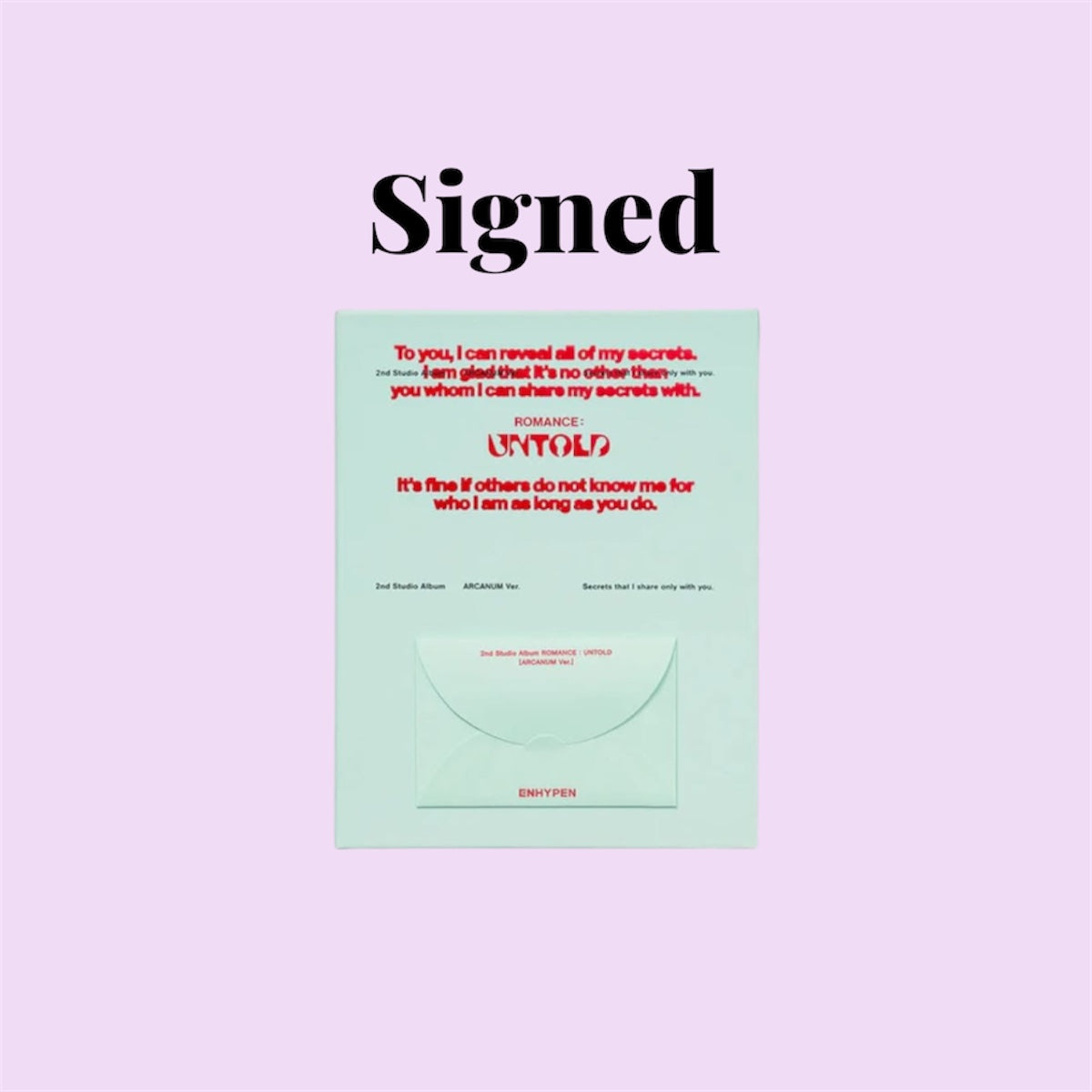 Enhypen Romance : Untold (SIGNED)