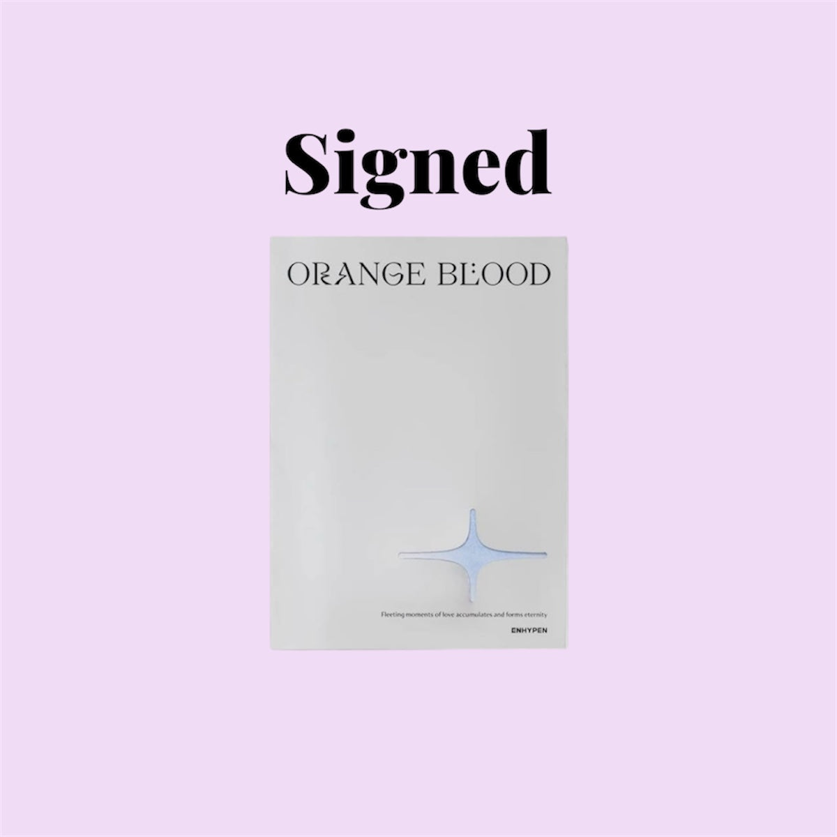 Enhypen Orange Blood (SIGNED)