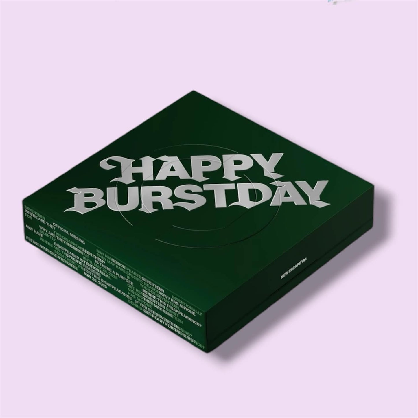 SEVENTEEN - HAPPY BURSTDAY (NEW ESCAPE VER.)