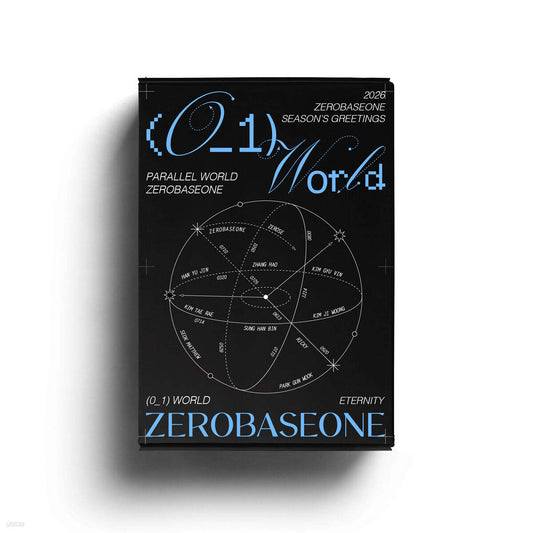 (PRE-ORDER) ZEROBASEONE - (0_1) WORLD - 2026 SEASON'S GREETINGS.