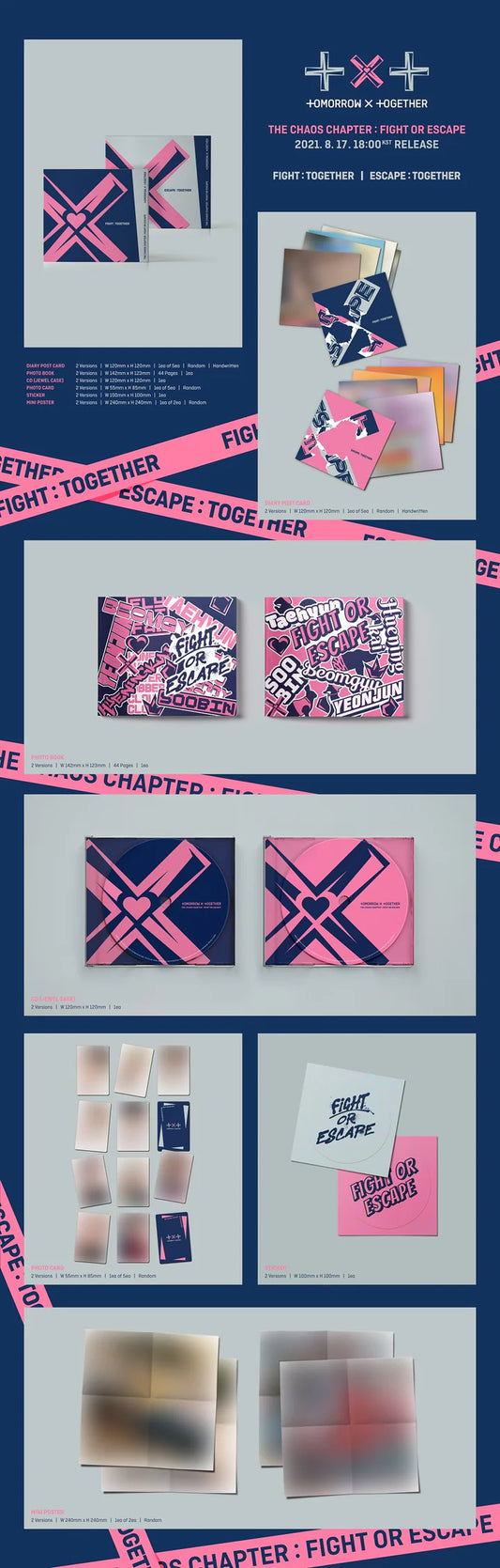 Tomorrow X Together (TXT) - FIGHT OR ESCAPE TOGETHER.