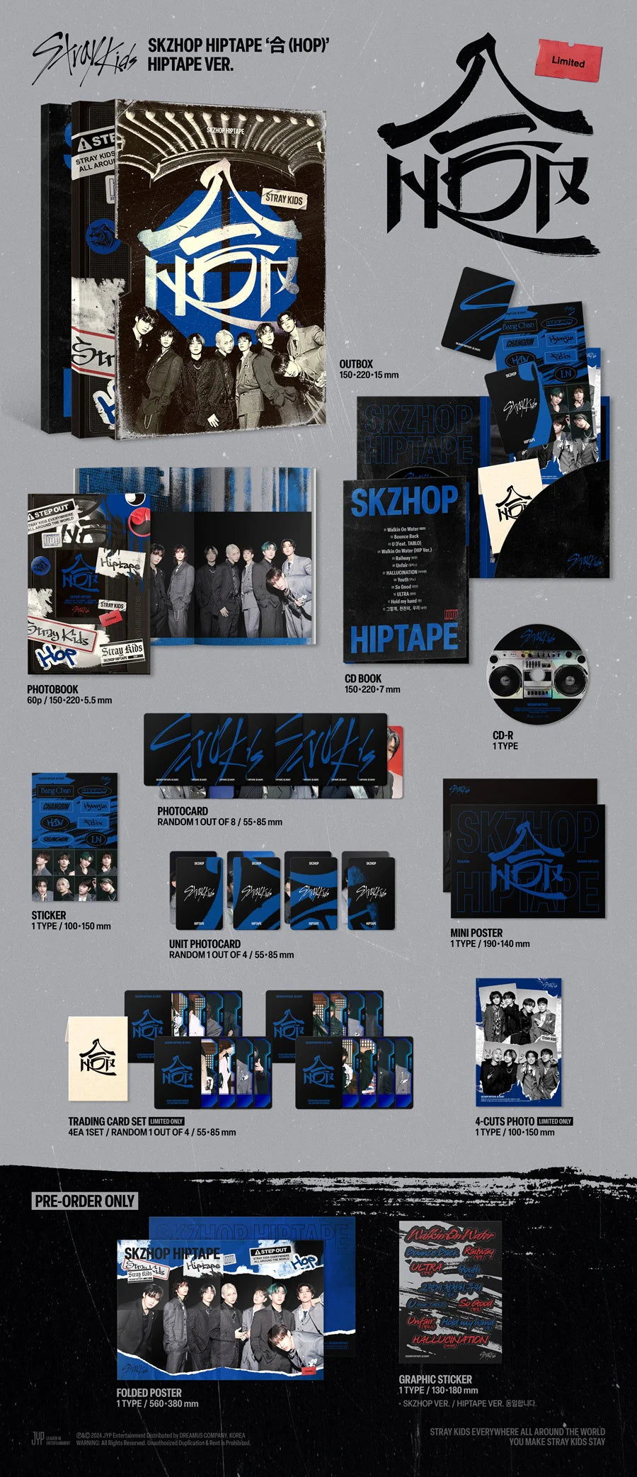 Stray Kids - SKZHOP HIPTAPE Limited Ver.