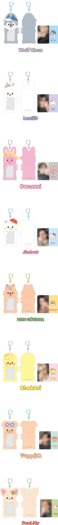 [PRE-ORDER] STRAY KIDS - SKZOO X SANRIO CHARACTERS - (CONNECTING PHOTOCARD HOLDER.)