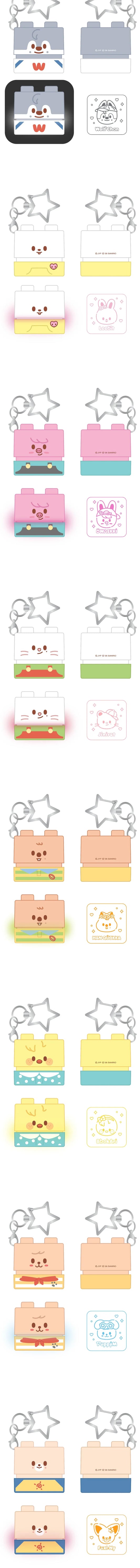 [PRE-ORDER] STRAY KIDS - SKZOO X SANRIO CHARACTERS - (SECRET BLOCK STAMP.)