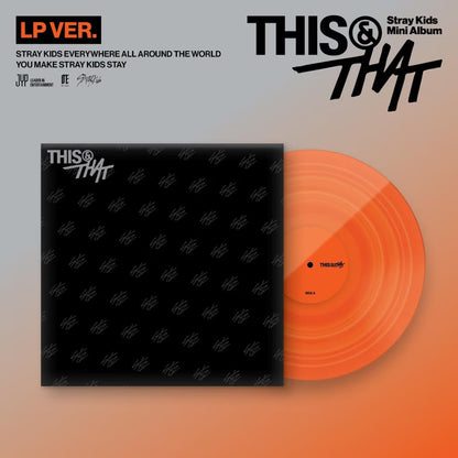 [PRE-ORDER] STRAY KIDS - THIS & THAT (VINYL VER.) {RANDOM POB}