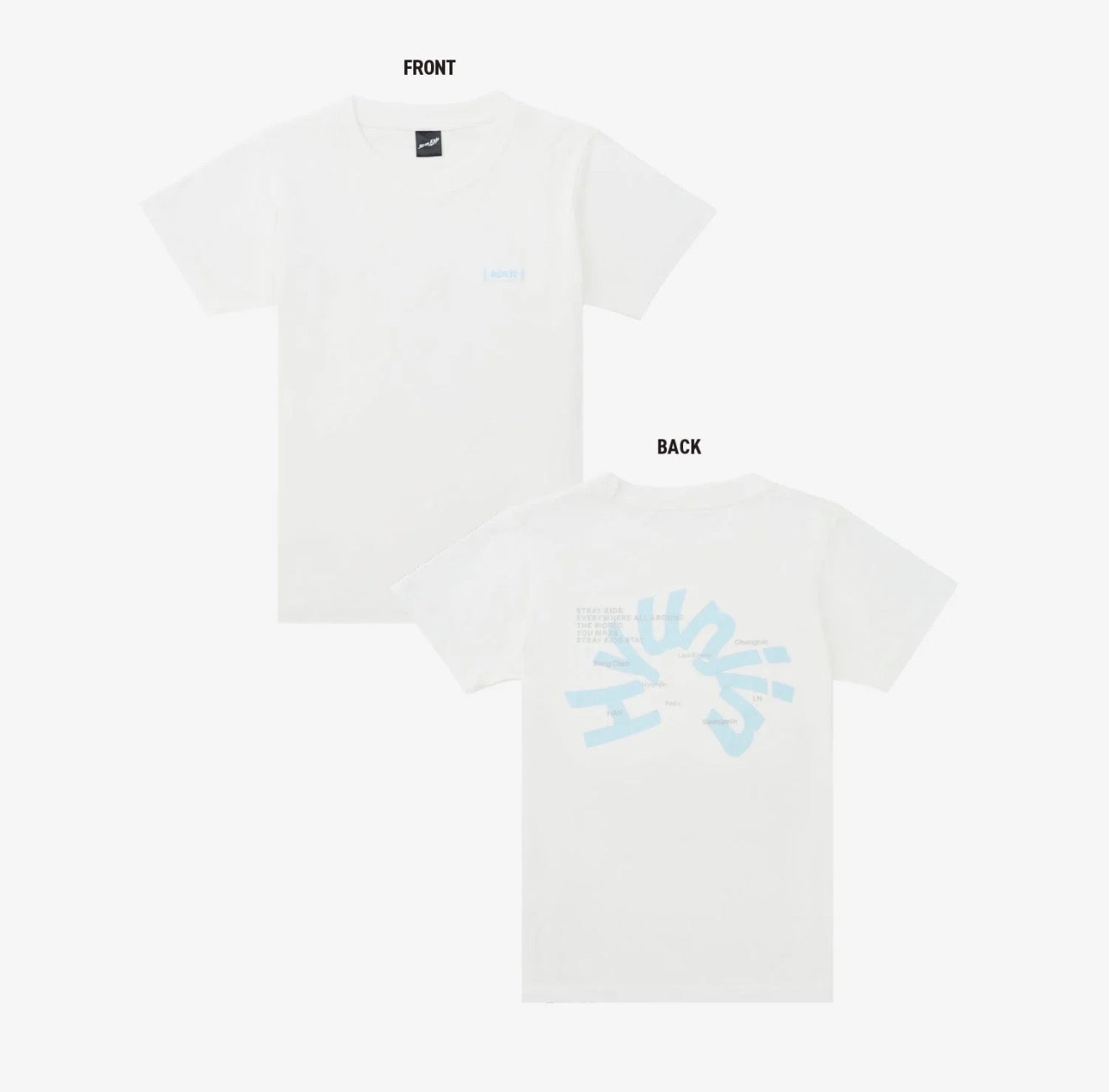 [PRE-ORDER.] STRAY KIDS - RUN IT JAPAN TOUR MD (T-SHIRT.)
