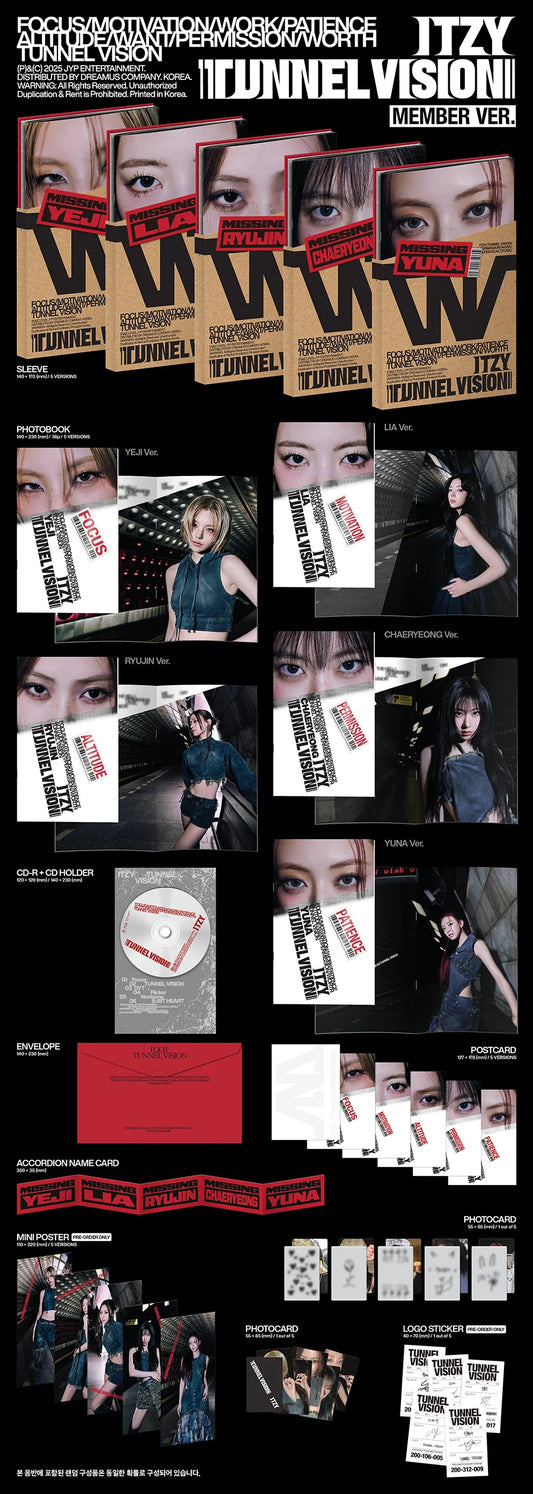ITZY - Tunnel Vision [MEMBER VER.]