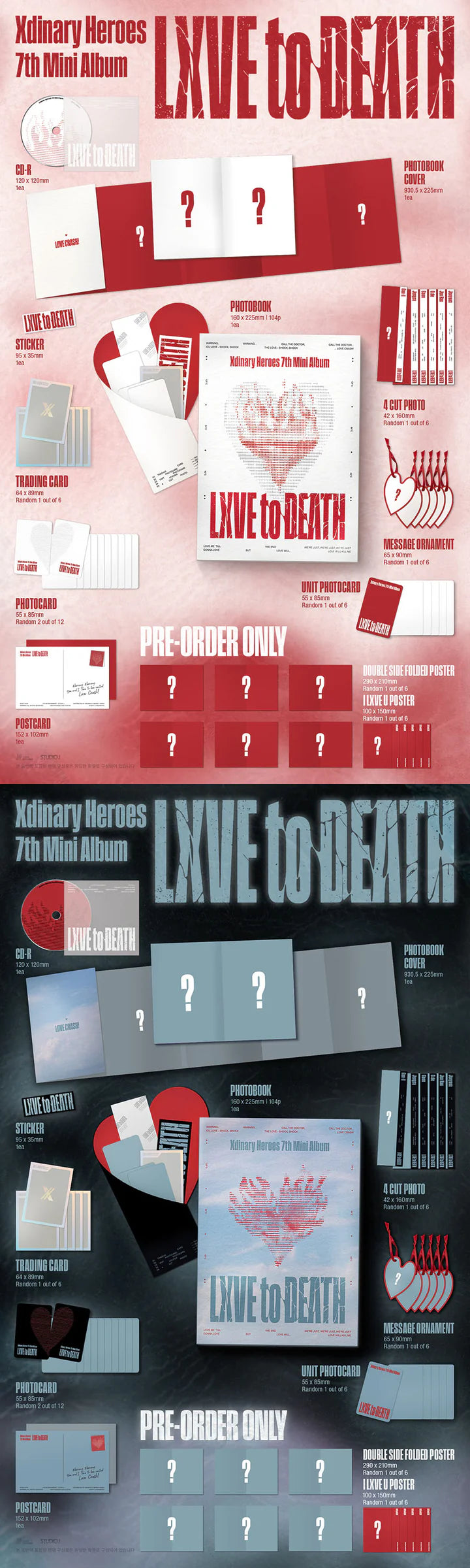XDINARY HEROES - [LXVE TO DEATH] Photobook Ver.