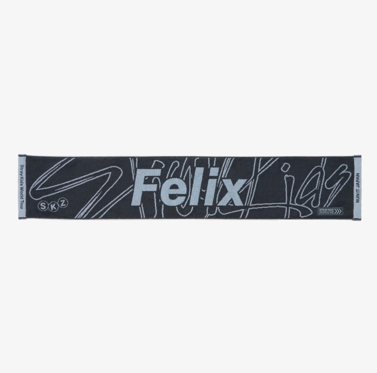 [PRE-ORDER.] STRAY KIDS - RUN IT JAPAN TOUR MD (MUFFLER TOWEL.)