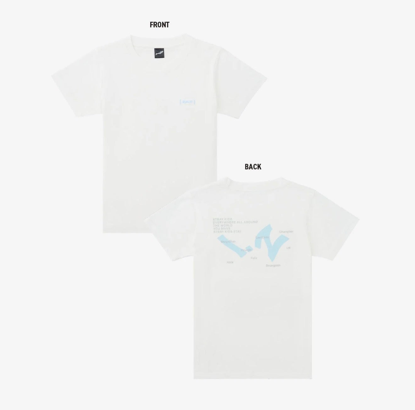 [PRE-ORDER.] STRAY KIDS - RUN IT JAPAN TOUR MD (T-SHIRT.)