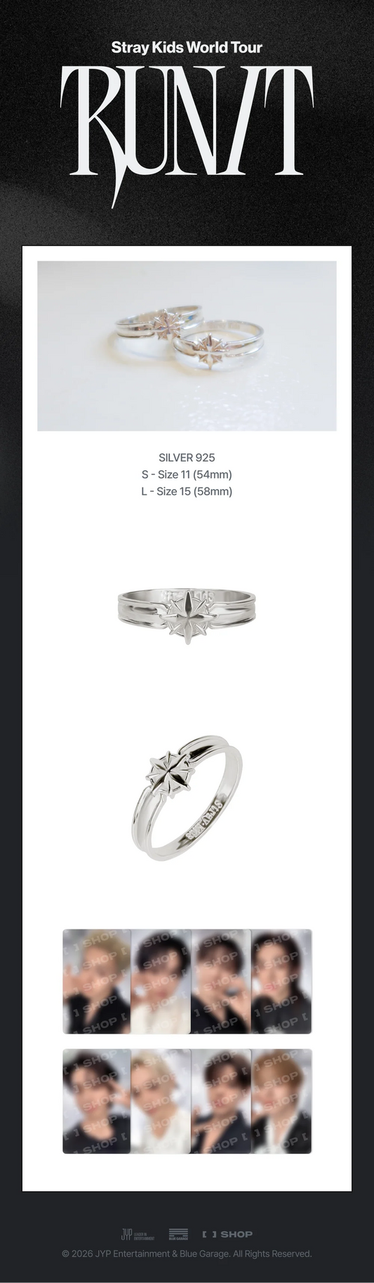 [PRE-ORDER.] STRAY KIDS - RUN IT MD (RING)