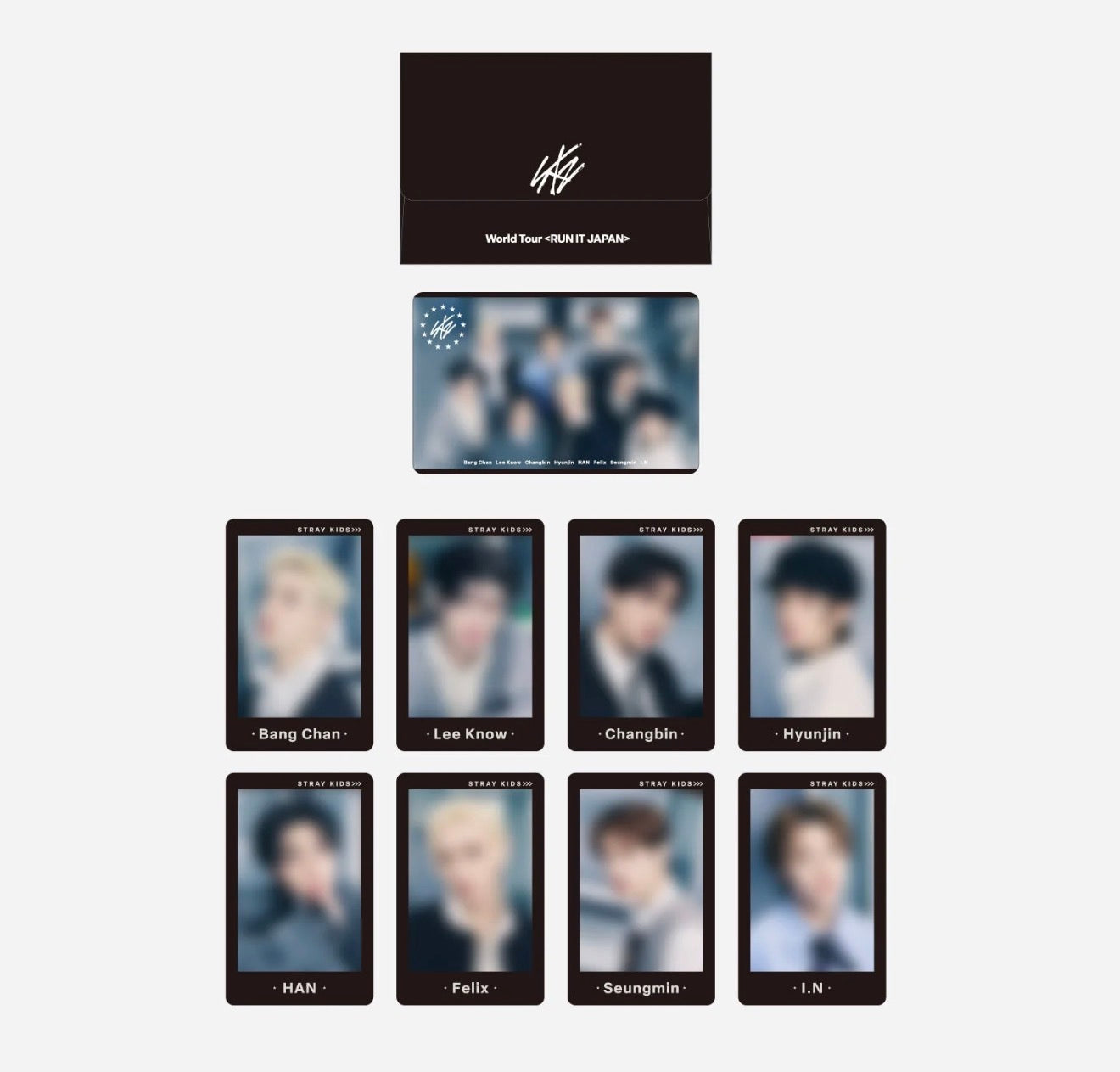 [PRE-ORDER.] STRAY KIDS - RUN IT JAPAN TOUR MD (PHOTOCARD SET.)