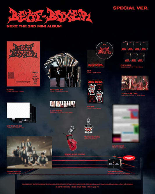 (PRE-ORDER) NEXZ - BEAT-BOXER. (Special Ver.)