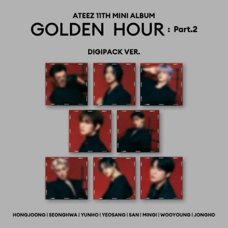 Ateez - Golden Hour Part. 2 Digipack [Member Choice.]