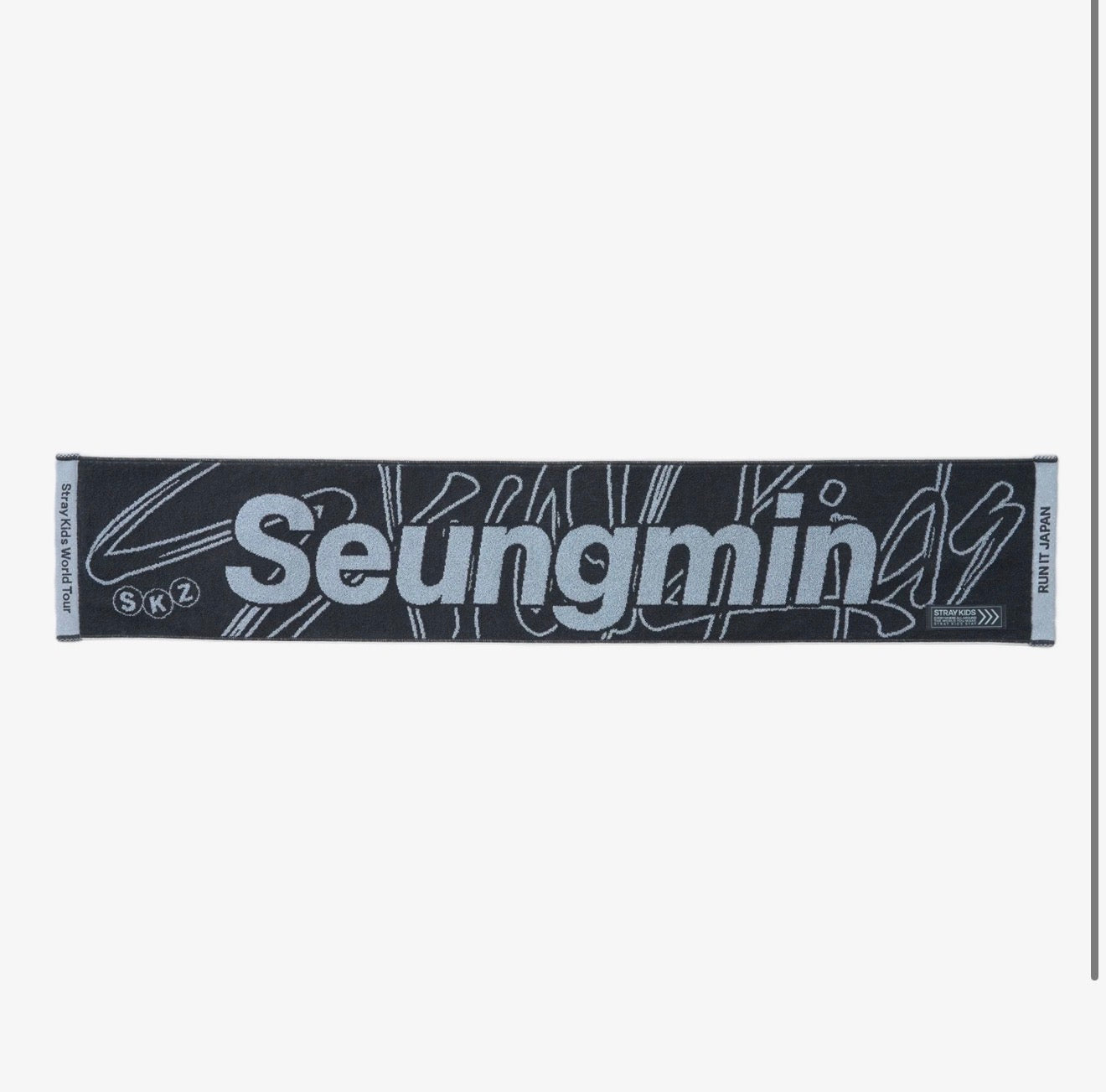 [PRE-ORDER.] STRAY KIDS - RUN IT JAPAN TOUR MD (MUFFLER TOWEL.)
