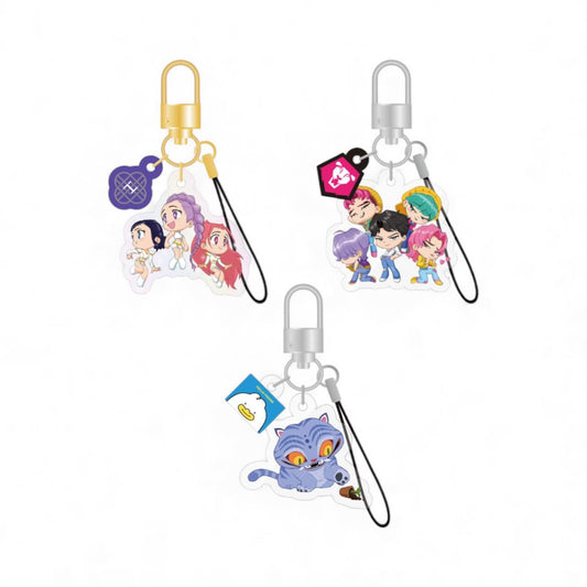 (PRE-ORDER) K-Pop Demon Hunters Lightstick Keyring Charm.