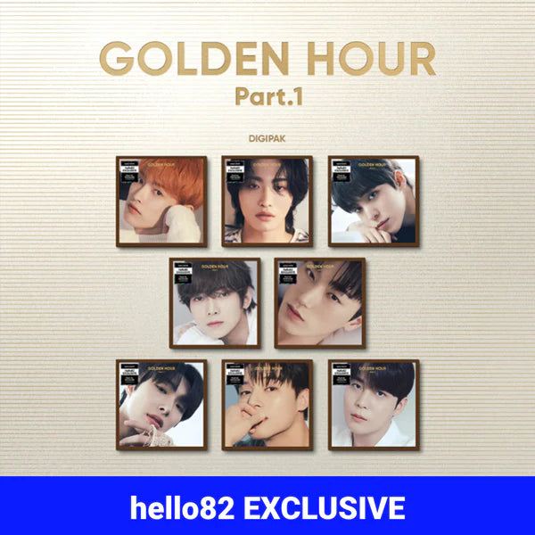 ATEEZ - GOLDEN HOUR : Part.1 (Digipack) - [Europe Exclusive]