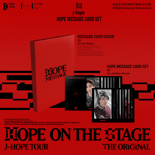 J-HOPE [HOPE MESSAGE CARD SET]