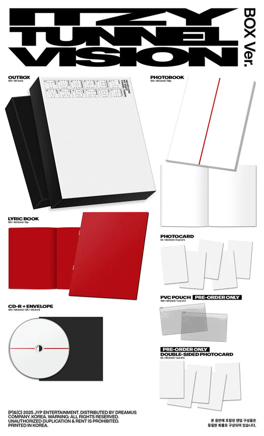 (PRE-ORDER) ITZY - Tunnel Vision [BOX VER.]