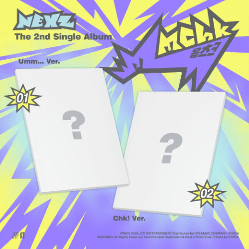 [PRE-ORDER] NEXZ - Mmchk (2ND SINGLE ALBUM)- Standard Ver.