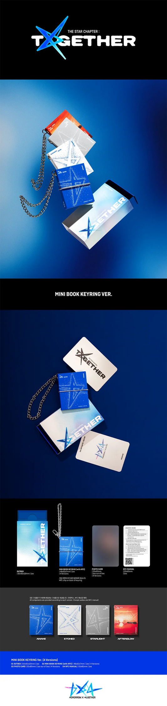 Tomorrow X Together (TXT) - The Star Chapter: Together [Keyring Version]