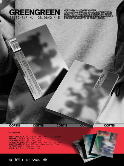 [PRE-ORDER] CORTIS - GREENGREEN [2nd EP Album]