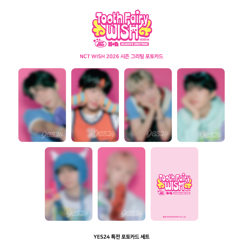 (PRE-ORDER) NCT WISH -  TOOTH FAIRY WISH - 2026 SEASON'S GREETINGS.