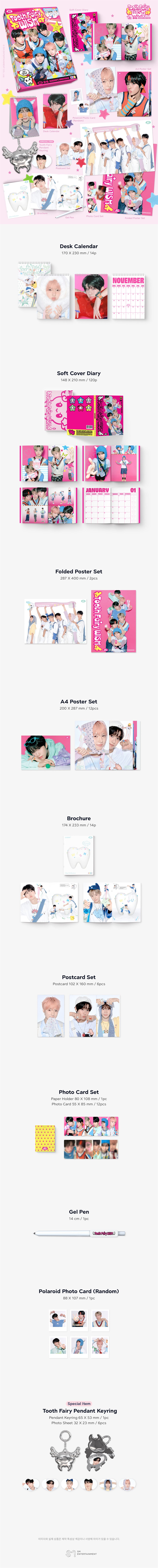 (PRE-ORDER) NCT WISH -  TOOTH FAIRY WISH - 2026 SEASON'S GREETINGS.