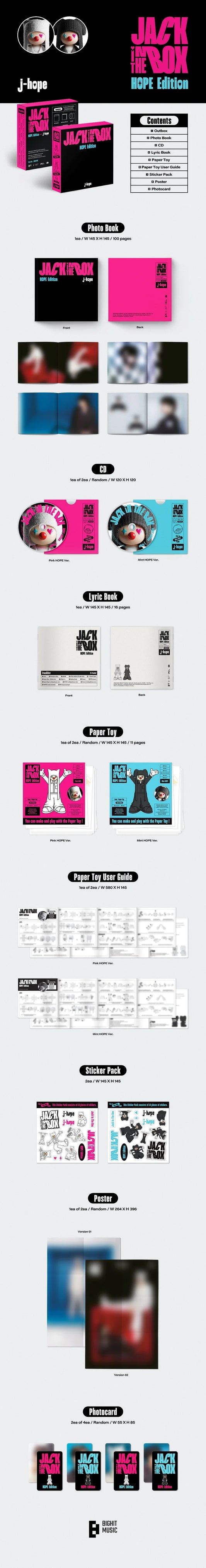 J-HOPE [BTS] - JACK IN THE BOX. (HOPE EDITION.)