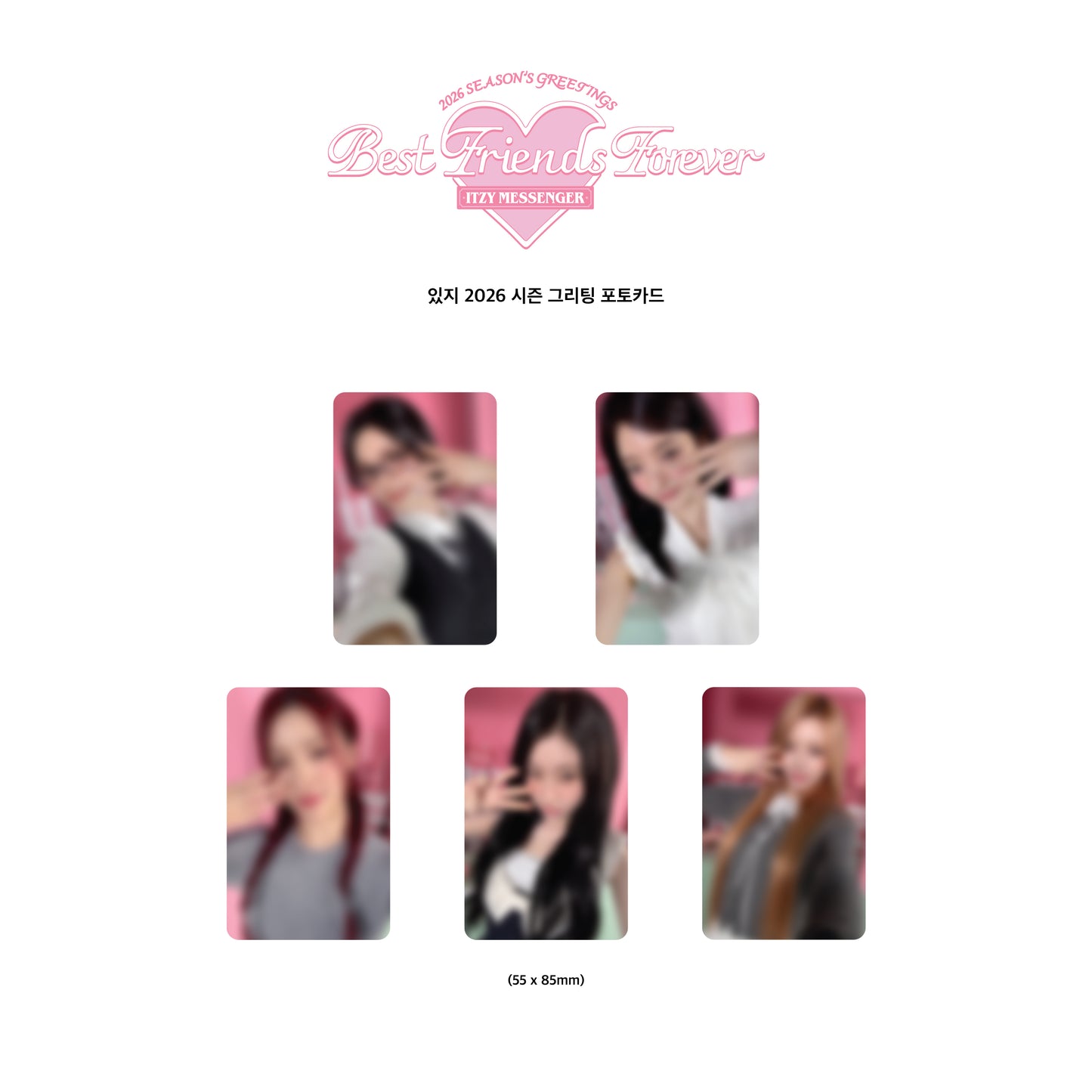 (PRE-ORDER) ITZY - BEST FRIENDS FOREVER -  2026 SEASON'S GREETINGS.