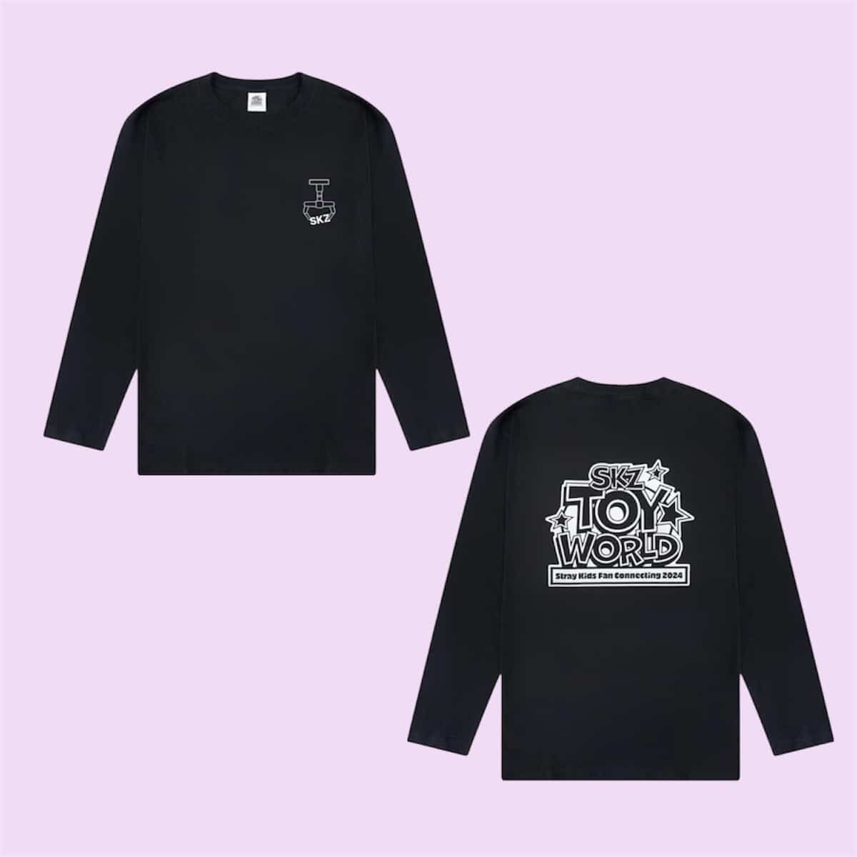 [PRE-ORDER] LONG SLEEVED TOP -  Fan Connecting 2024 SKZ TOY WORLD.