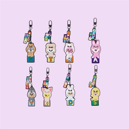 [PRE-ORDER] EMBROIDERY KEY HOLDER -  Fan Connecting 2024 SKZ TOY WORLD.