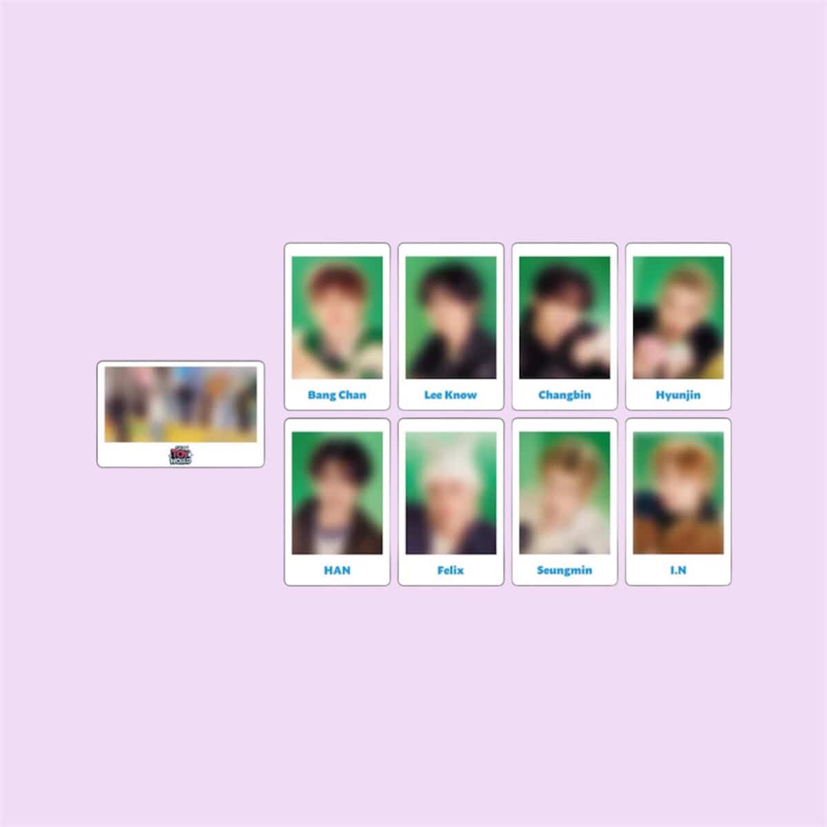 [PRE-ORDER] PHOTOCARD SET A -  Fan Connecting 2024 SKZ TOY WORLD.