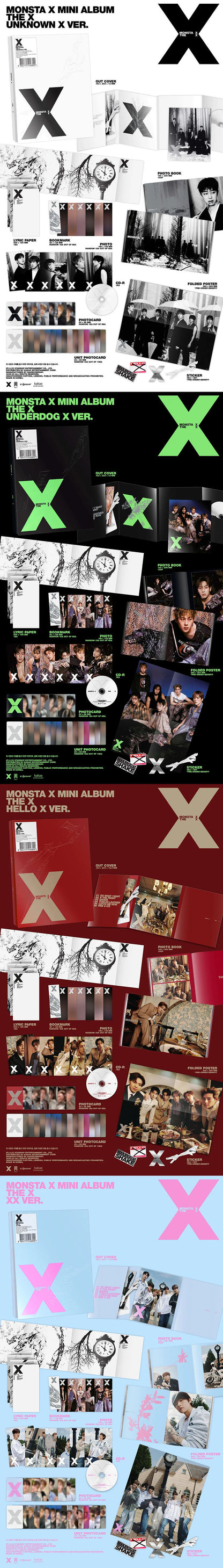 MONSTA X - [13th Mini Album] THE X (STANDARD VER.)
