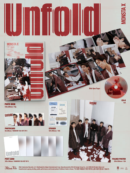 MONSTA X - [3rd Full Album] - Unfold.