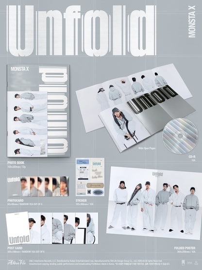 MONSTA X - [3rd Full Album] - Unfold.