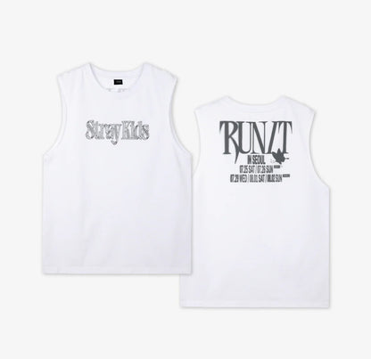 [PRE-ORDER.] STRAY KIDS - RUN IT MD (SLEEVELESS TOP)