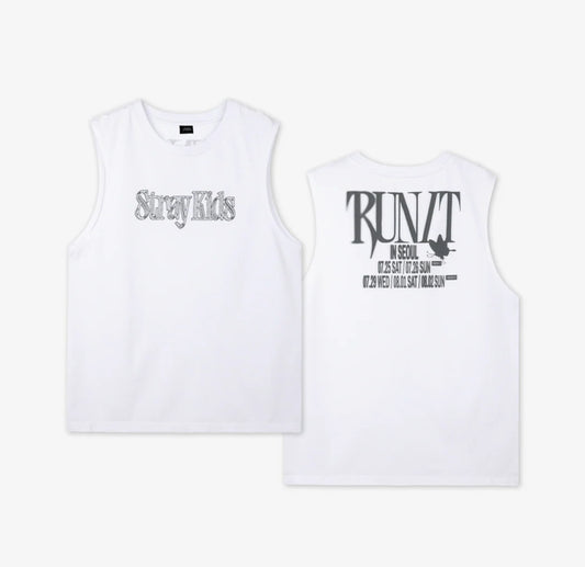 [PRE-ORDER.] STRAY KIDS - RUN IT MD (SLEEVELESS TOP)