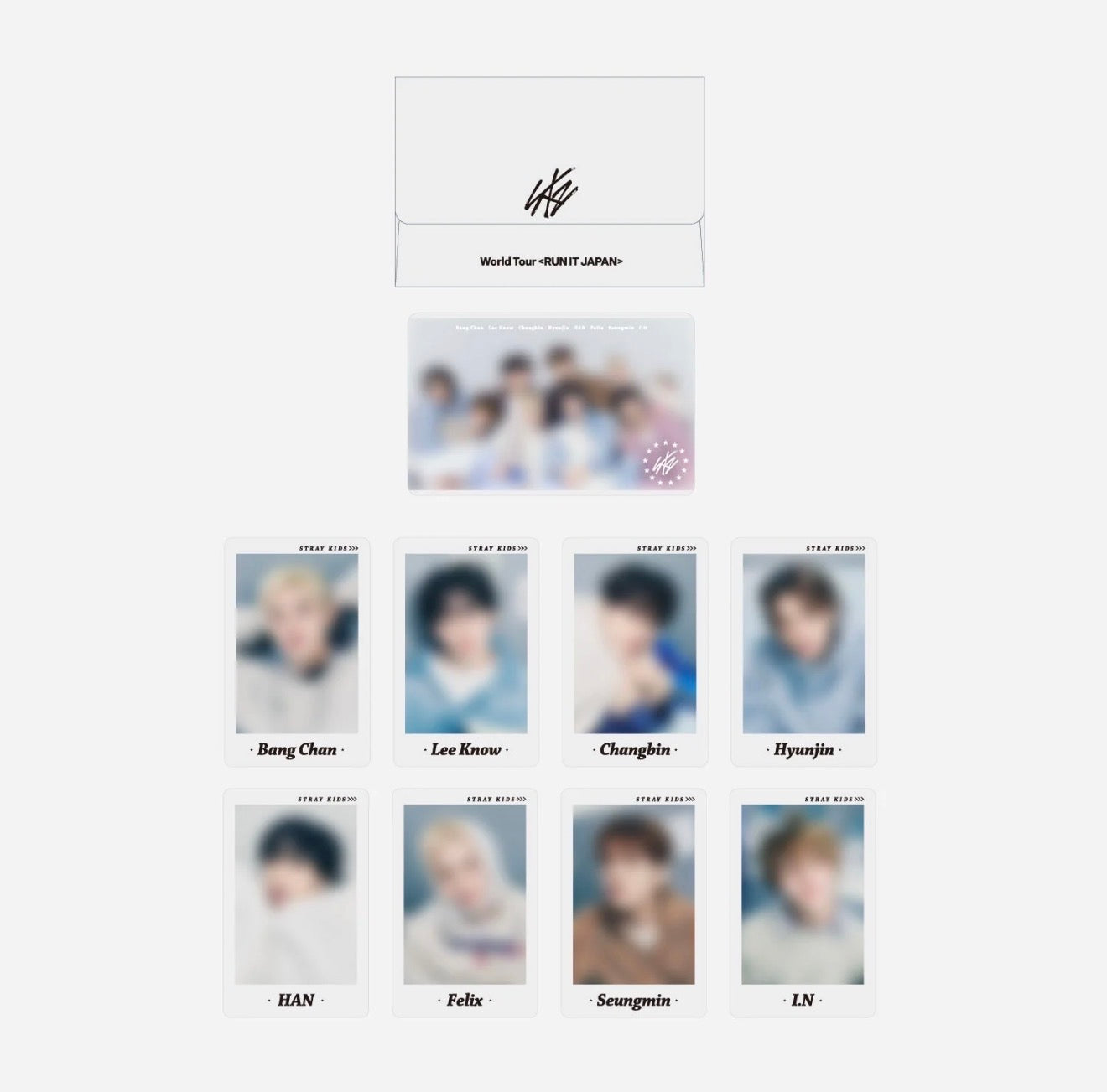 [PRE-ORDER.] STRAY KIDS - RUN IT JAPAN TOUR MD (PHOTOCARD SET.)