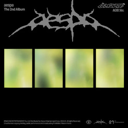 [PRE-ORDER] aespa - LEMONADE [2nd Album] - Acid Ver.