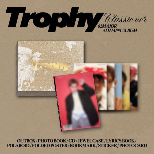 82Major - [4th Mini Album] Trophy (Classic ver.)