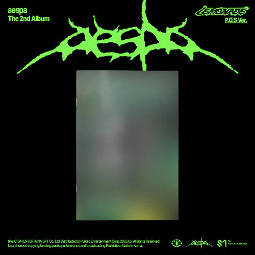 [PRE-ORDER] aespa - LEMONADE [2nd Album] - P.O.S Ver.