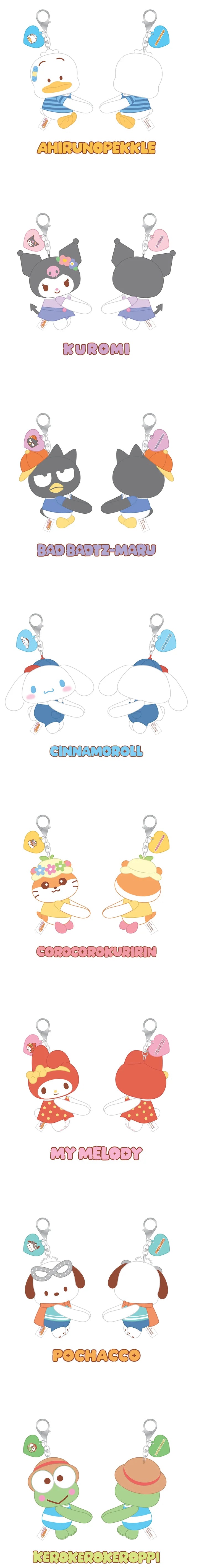 [PRE-ORDER] STRAY KIDS - SKZOO X SANRIO CHARACTERS - (HUG ME PLUSH KEYRING.)