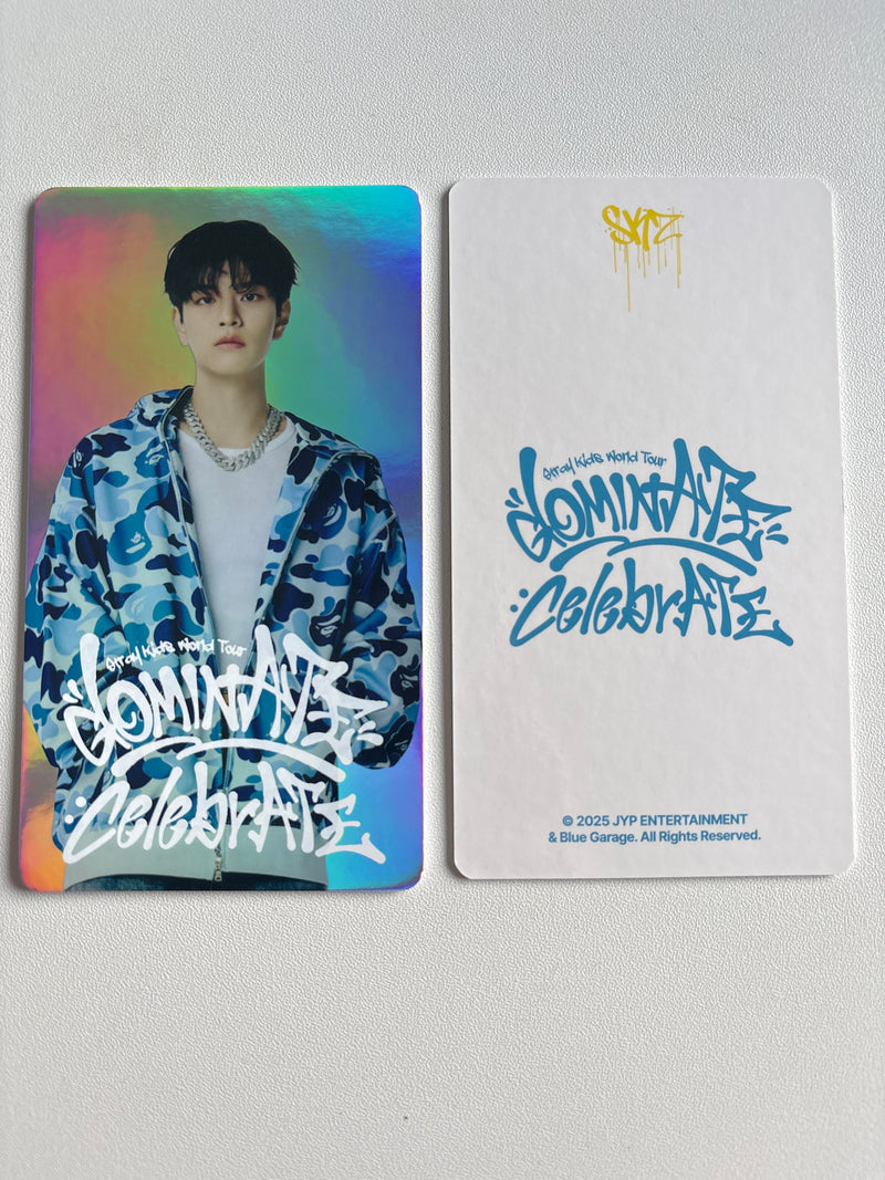 SEUNGMIN (Stray Kids) - DominATE: CelebrATE Trading Card.